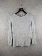 White Stuff Jumper Womens XXL 2XL Grey Knitted Pullover
